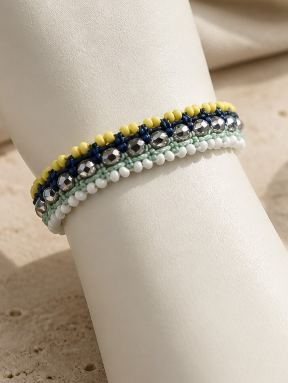 Vintage Y2K Friendship Gap beaded bracelet